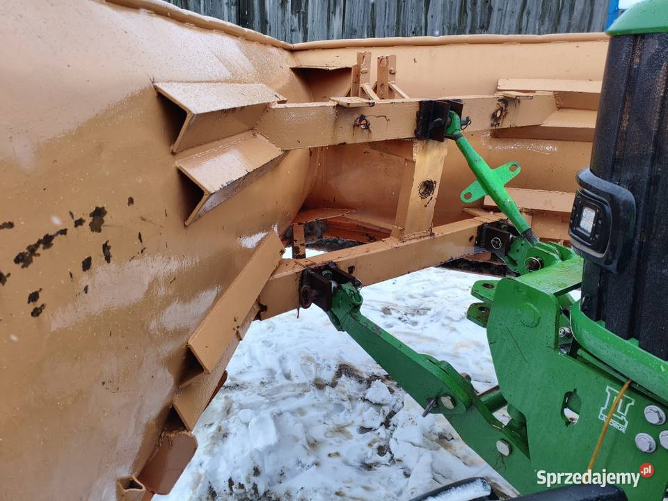 Pług do śniegu strzała mazowieckie Gołymin-Ośrodek