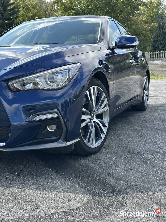 Infiniti Q50 20t Sport Tech niski przebieg regulowane zawieszenie Wrocław sprzedam