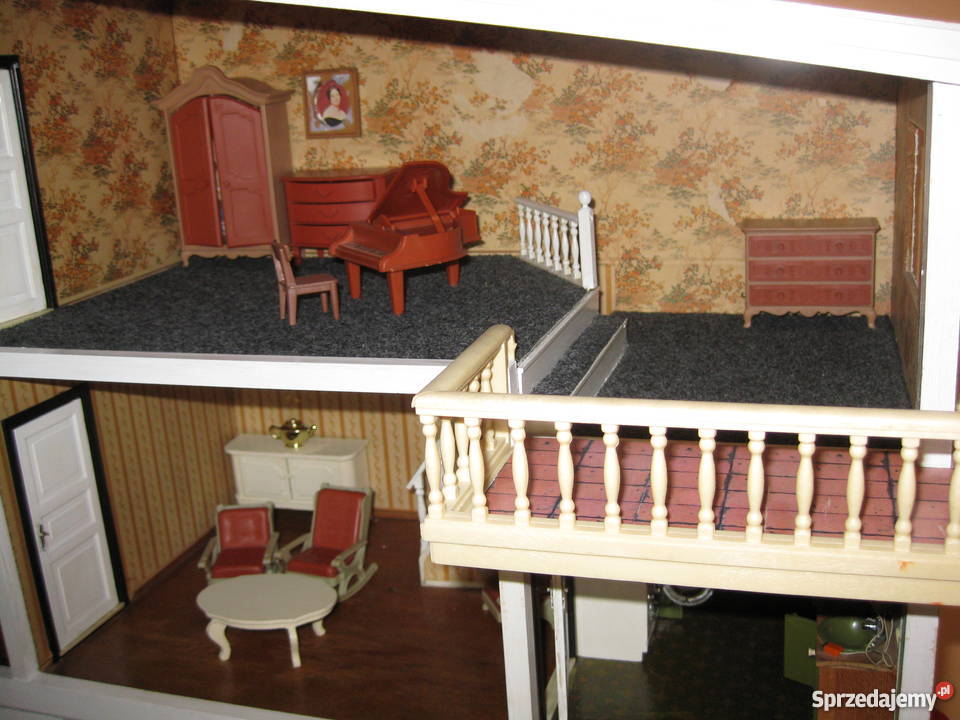 Drewniany domek lalek lata 7080 Legnica