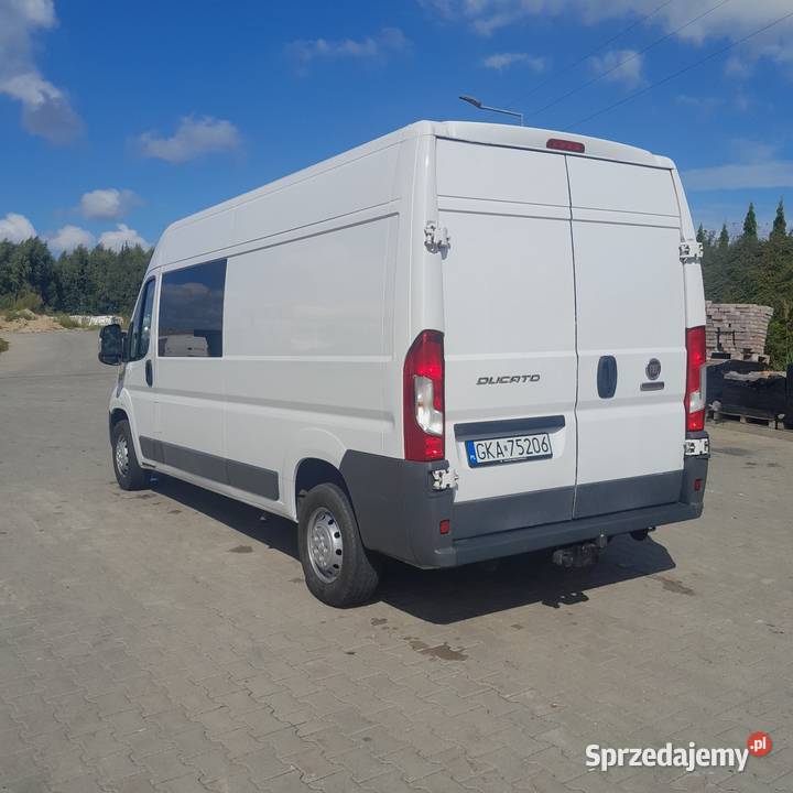 Fiat Ducato 23 130 2017r 7osobowy ABS pomorskie Gdańsk