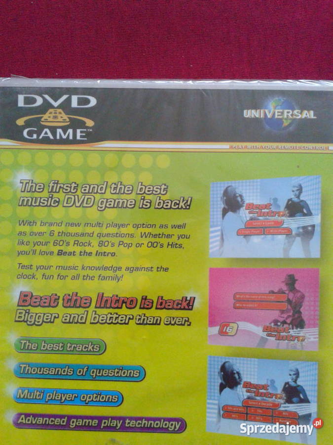Gra BEAT THE INTRO 2 Jaka To Melodia DVD game Puławy