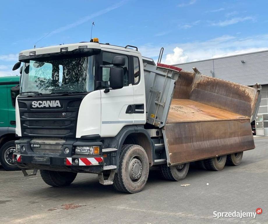 Wywrotka 4 osiowa 8x4 Scania Warszawa