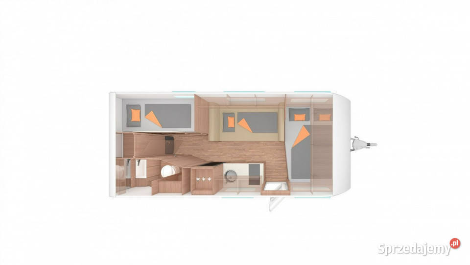 przyczepy kempingowe Weinsberg CaraCito 500 QDK pełny VAT Gaj sprzedam