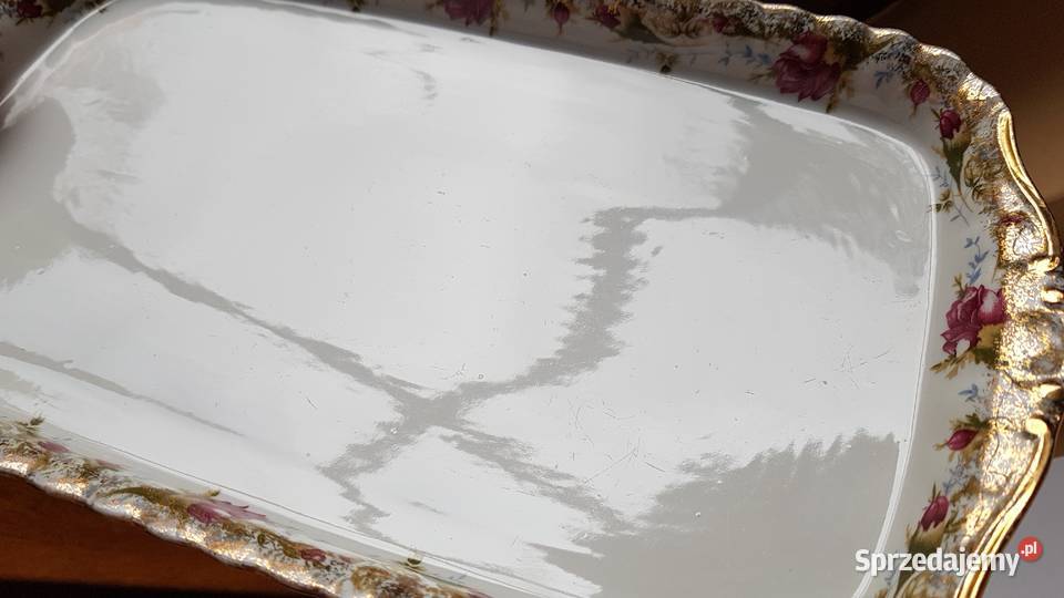 Porcelanowa taca tacka Chodzież Iwona porcelana Dąbrowa Górnicza