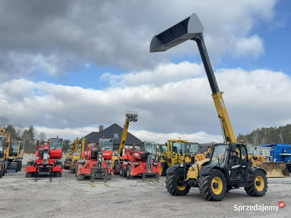 średnia kołowa Caterpillar TH337C Super Stan Widełki