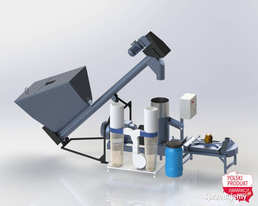 Linia do produkcji peletu z suchej trociny LT120 Biznes i Przemysł Poznań