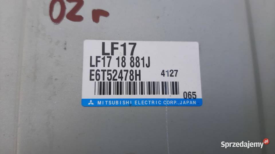 zestaw startowy mazda 6 gg 02r 20 16V 141 LF17 dolnośląskie