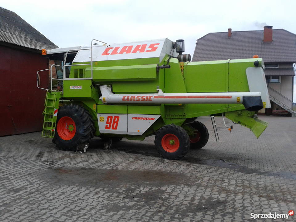 Kombajn zbożowy Claas dominator 98 SL Classic 98 mazowieckie Iwowe