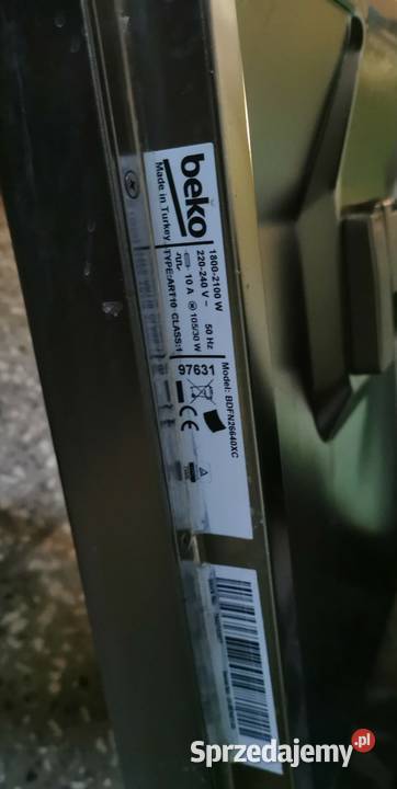 Sprzedam zmywarkę Beko 60cm Zmywarki pomorskie Malbork