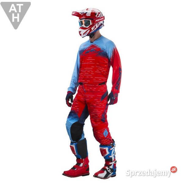 STRÓJ CROSS SPODNIE KOSZULKA PERFORMANCE RED warmińsko-mazurskie Mrągowo sprzedam