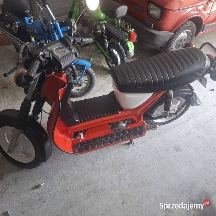 Simson skuter sr50 87 zarejstrowany czerwony Simson Kielce