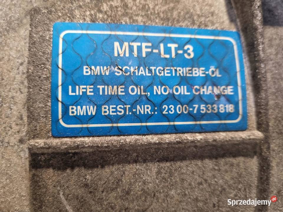 SKRZYNIA BIEGÓW BMW E87 E90 20 D manualna MANUAL Chełm