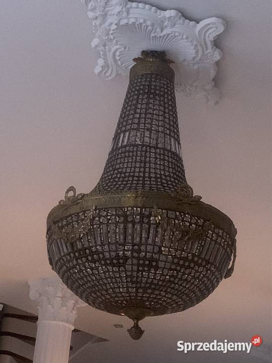 Antyczny żyrandol Antyki Zgierz sprzedam