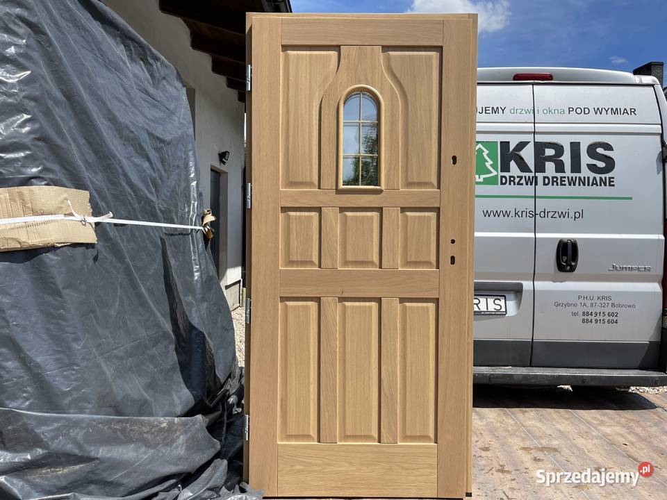 Drzwi zewnętrzne drewniane NA KAŻDY WYMIAR CAŁA Rzeszów