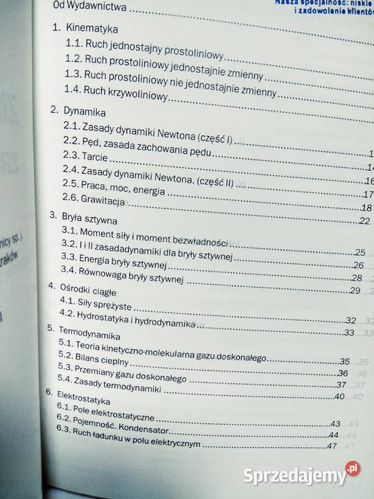 Zbiór prostych zadań z fizyki Chyla Warszawa