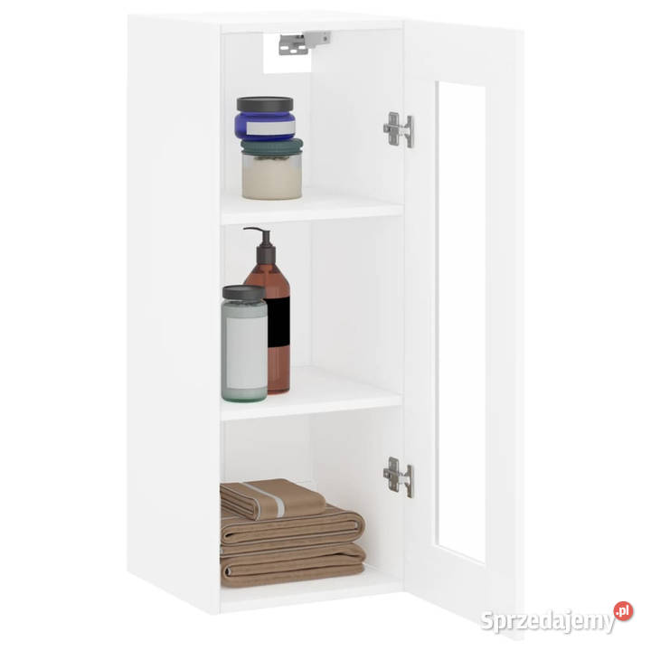 Szafka wisząca biała 345x34x90 WM828924 Warszawa