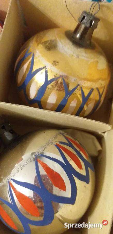 Bombki z prl łódzkie Przedbórz