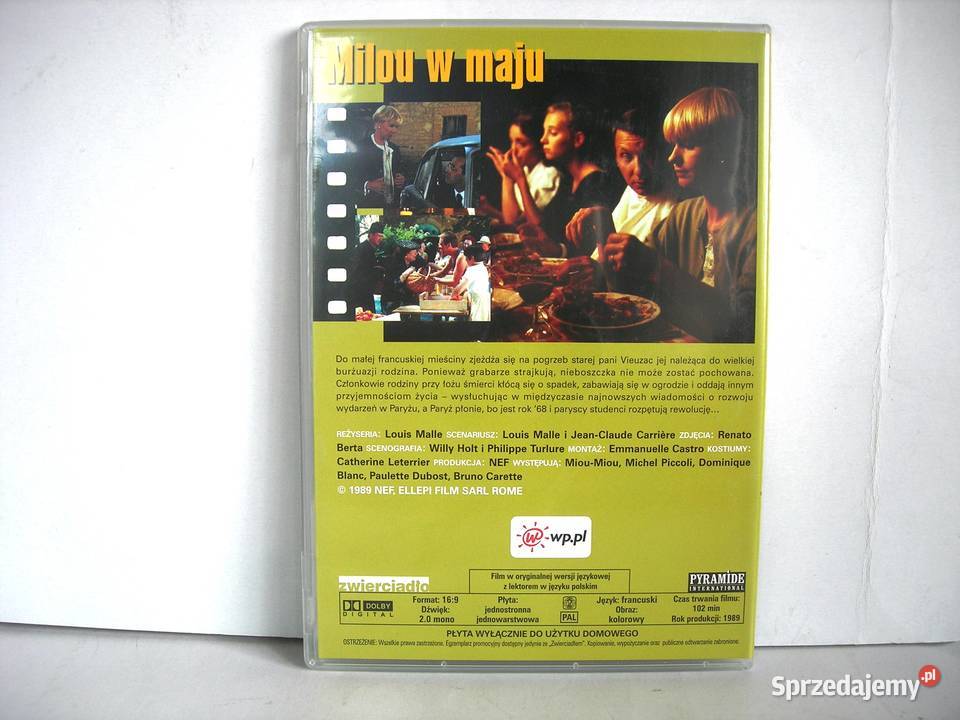 Film dvd Milou w maju Louis Malle seria Bełchatów