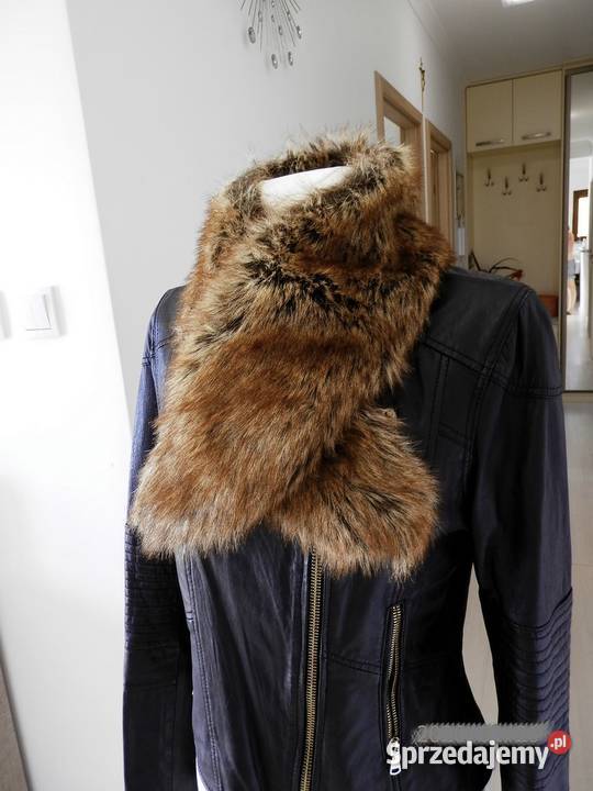 Szal Futrzany Etola Sztuczne Futerko Kołnierz Łomża sprzedam