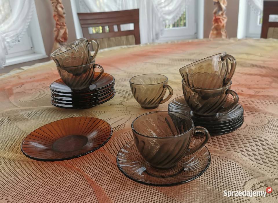 Zestaw kawowy dymny śląskie Lędziny