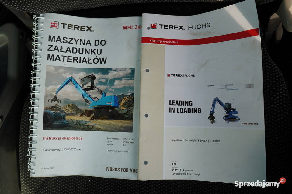 Koparka przeładunkowa Fuchs MHL 340 S5 4800 Kraków