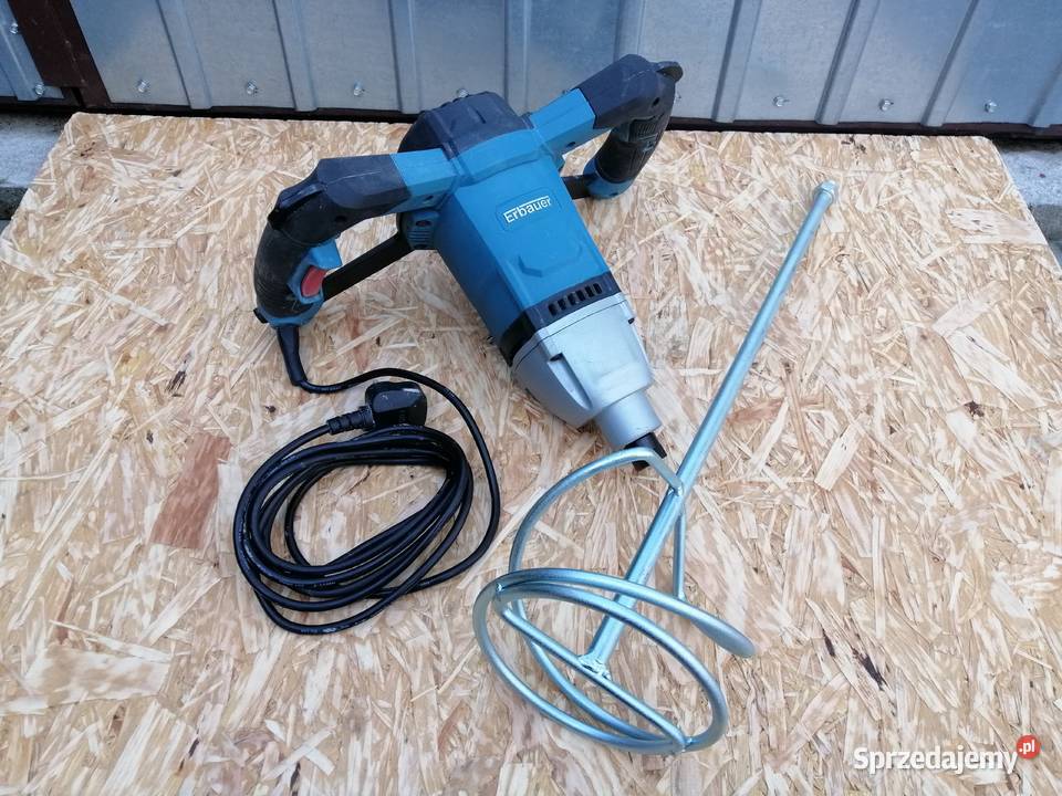 MIESZADŁO DO ZAPRAW ERBAUER EPM1600 1600W 140 mm Dom i Ogród wielkopolskie Wyrzeka