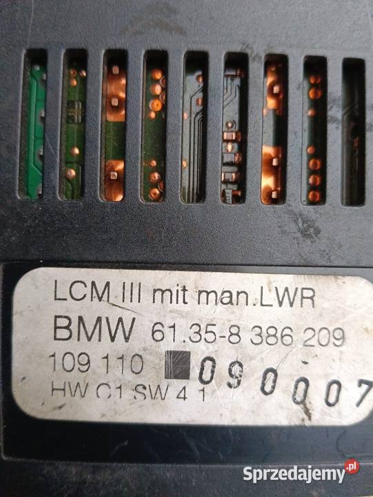 Moduł świateł BMW E 39 Czujniki i sterowniki świateł Tomaszów Lubelski