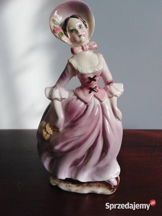 Porcelanowa figurka dama
