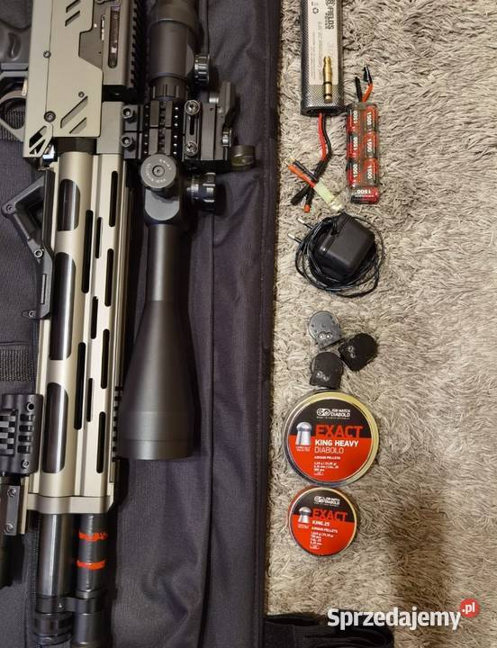 Wiatrówka pcp Evanix GTK 290w 635KompletOKAZJA Sporty strzeleckie i myślistwo świętokrzyskie Busko-Zdrój sprzedam