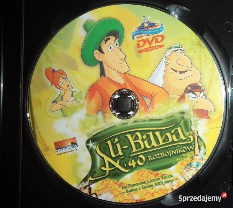 Alibaba i 40 rozbójników DVD 2005 sindbad sinbad Rzeszów