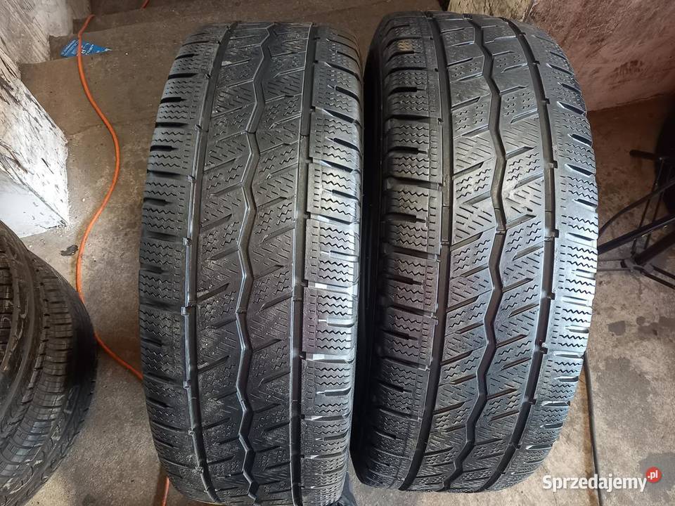 2x Opona UŻYWANA ZIMOWA BUS 22565R16C HANKOOK podlaskie Zaścianki