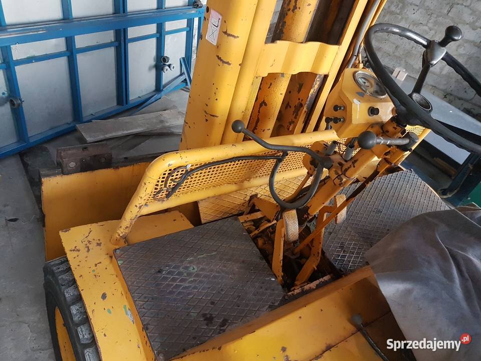 IRION wózek widłowy 5 ton 180kareta WIDLAK Dźwigi, podnośniki