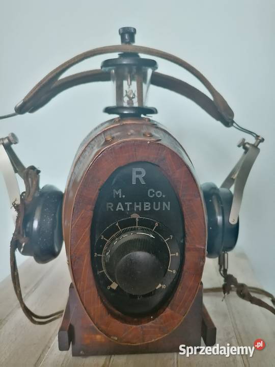 Stare radio kryształkowe - detefon z lat 20 tych US