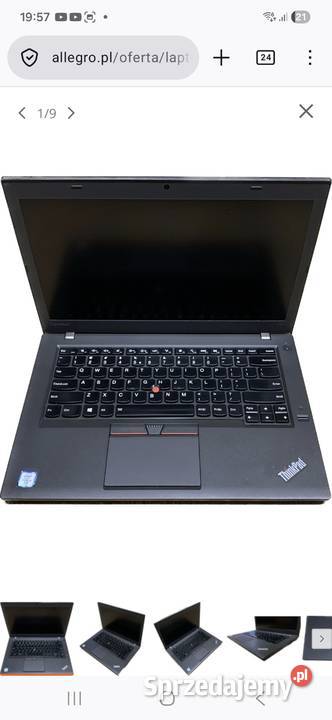 ThinkPad T460 Liczba rdzeni 2 Lublin