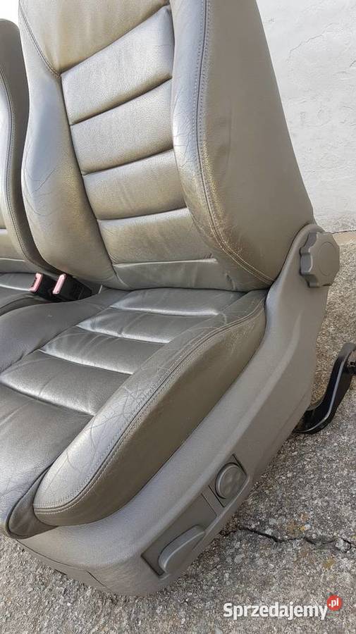 Fotele Skórzane Audi A6 C5 Lift komplet Stbdb Rok produkcji 2002
