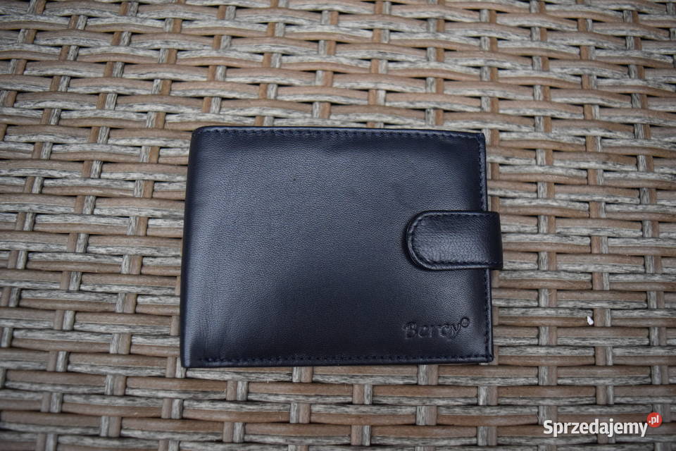 PORTFELE Skórzane z Niemiec 2 Sztuki Nowe Okazja Olsztyn