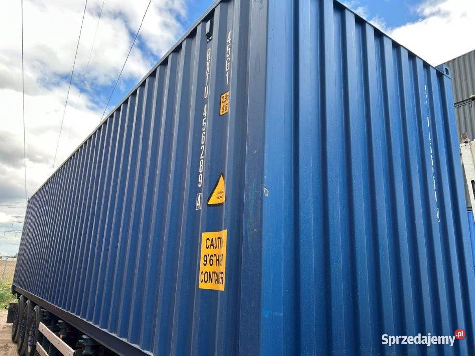 Kontener morski magazynowy 40HC12 metrów IICL warmińsko-mazurskie Olsztyn sprzedam