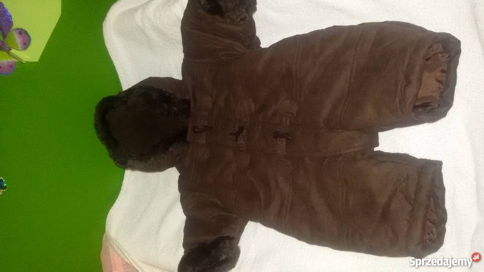 Kombinezon MOTHERCARE brązowy/beżowy Kombinezony i śpiworki