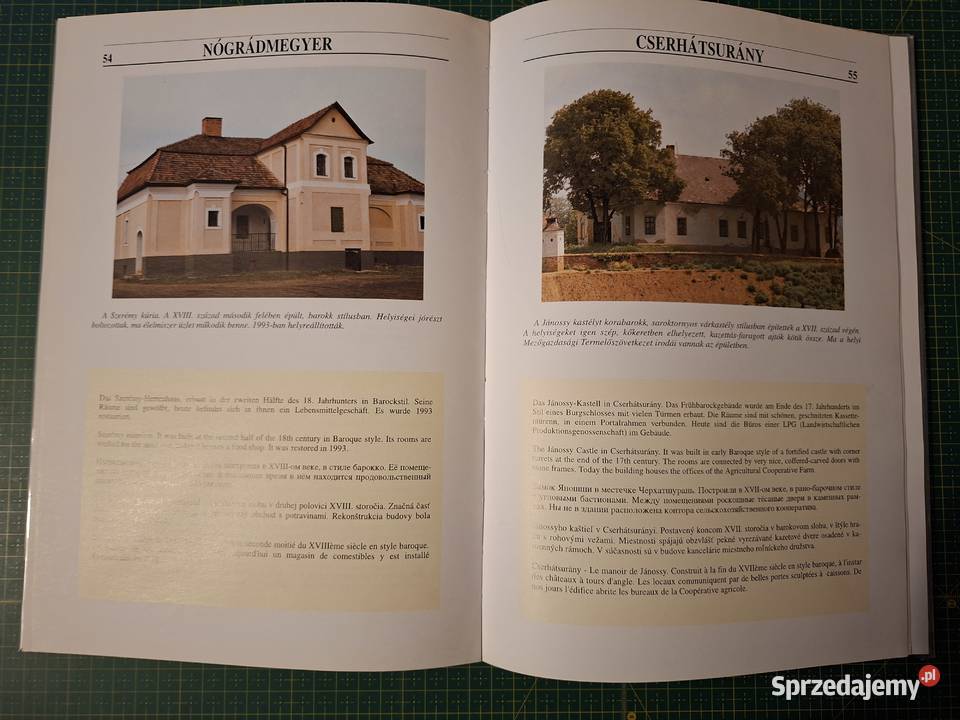 Nogradi mumelek Węgry j węgierski ang niem ros Kraków