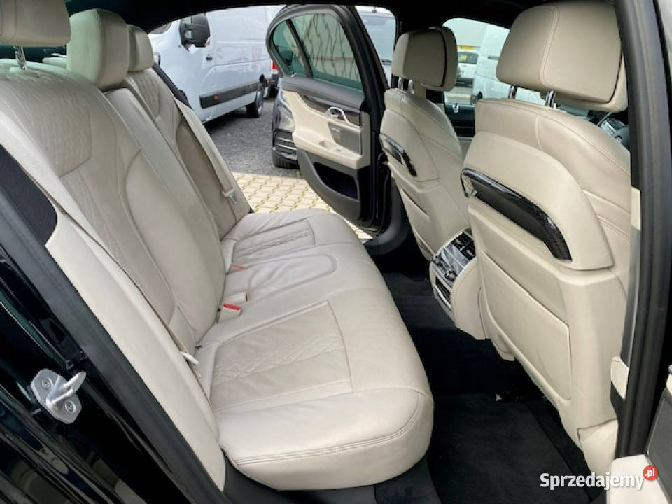 BMW 750 SALON XDrive VOLL 400 M PAKIET HEAD UP regulowane zawieszenie Leszno