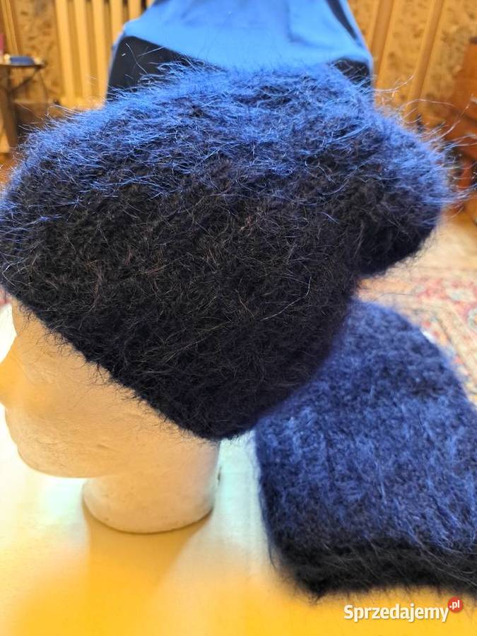 Czapka damska moher
