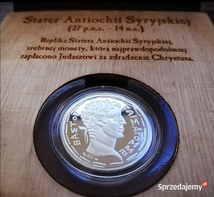 STATER Antiochii Syryjskiej seria Monety opolskie Opole