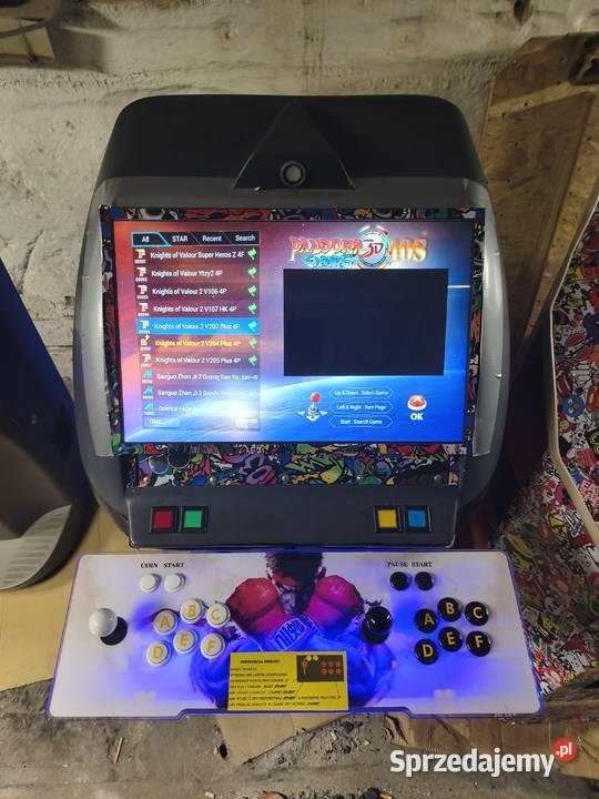 Konsola do gier arcade pandora 3D 40s RETRO Konsole i automaty lubelskie Lublin sprzedam