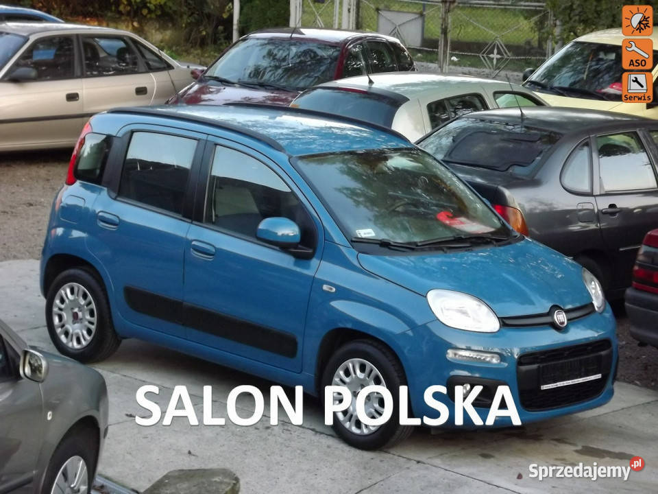 Fiat Panda 345osób NOWAkrajowa1właściciel III lakier metallic Skawina