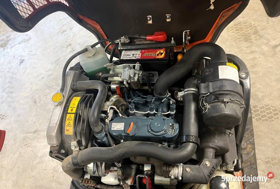 Minikoparka Kubota U103 z 2019 roku Rok produkcji 2019 Kęsowo