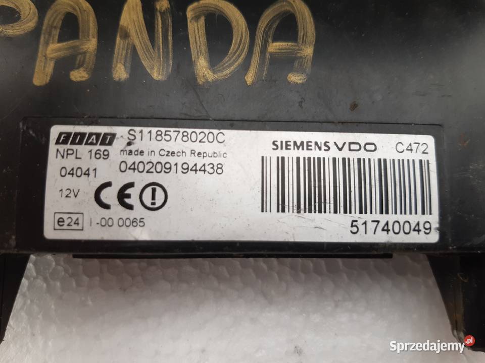 Panda Skrzynka bezpiecznikow BSI mazowieckie Mińsk Mazowiecki