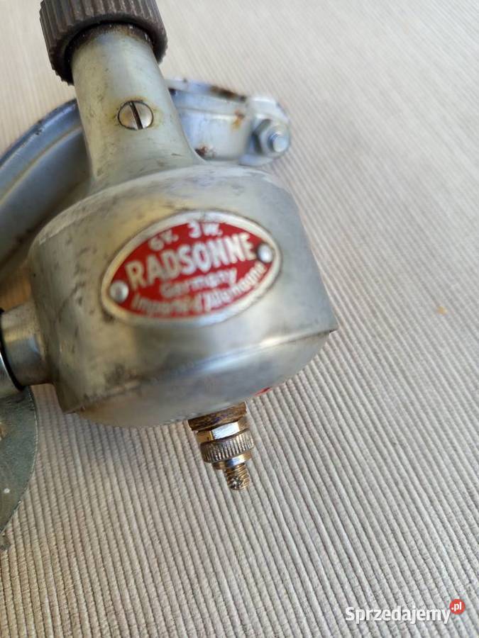 Lampa i dynamo niemieckiej firmy Radsonne mazowieckie