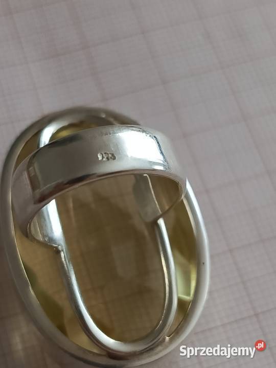 Pierścionek Bursztyn Super podlaskie Białystok sprzedam