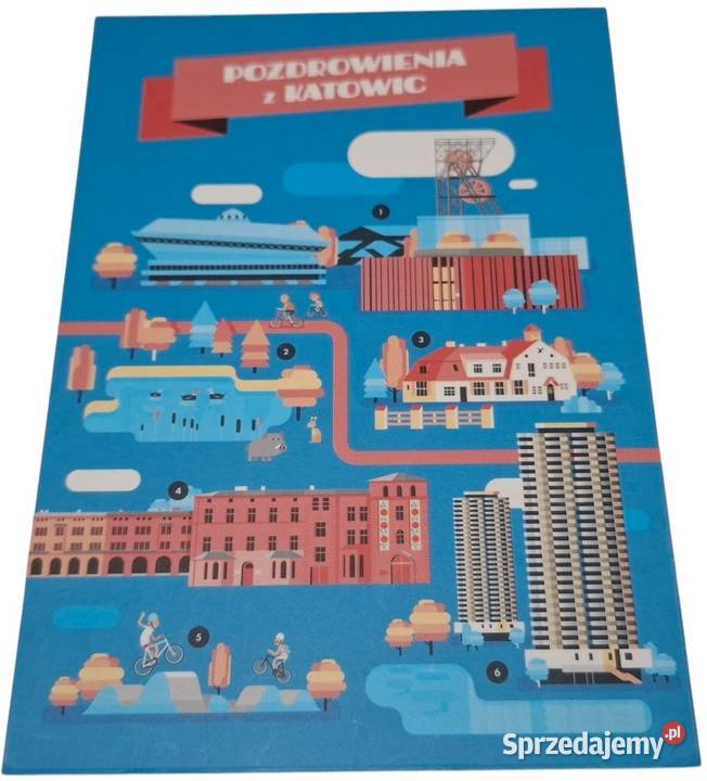 Pozdrowienia z Katowice Katowice Niemapa Czeladź
