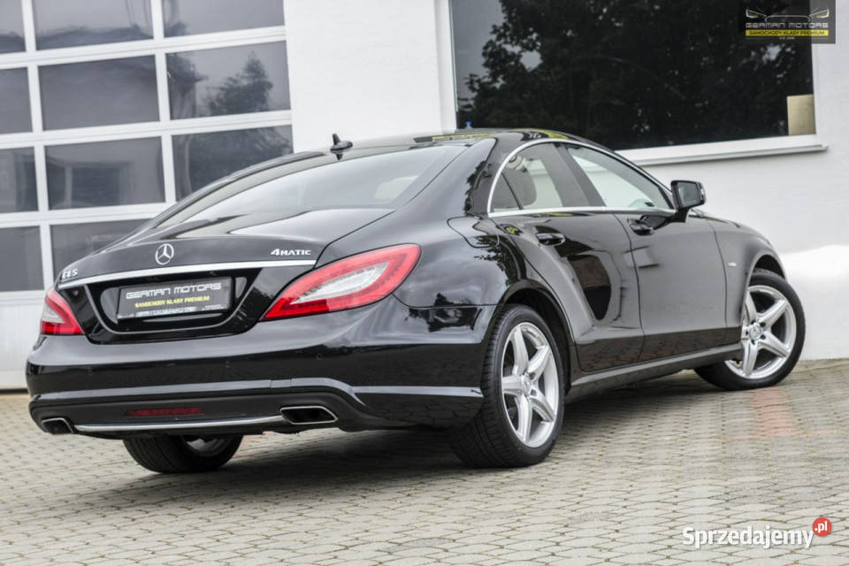 Mercedes CLS 350 4Matic Airmatic LEDY Kamera czujnik deszczu Mercedes-Benz Gdynia